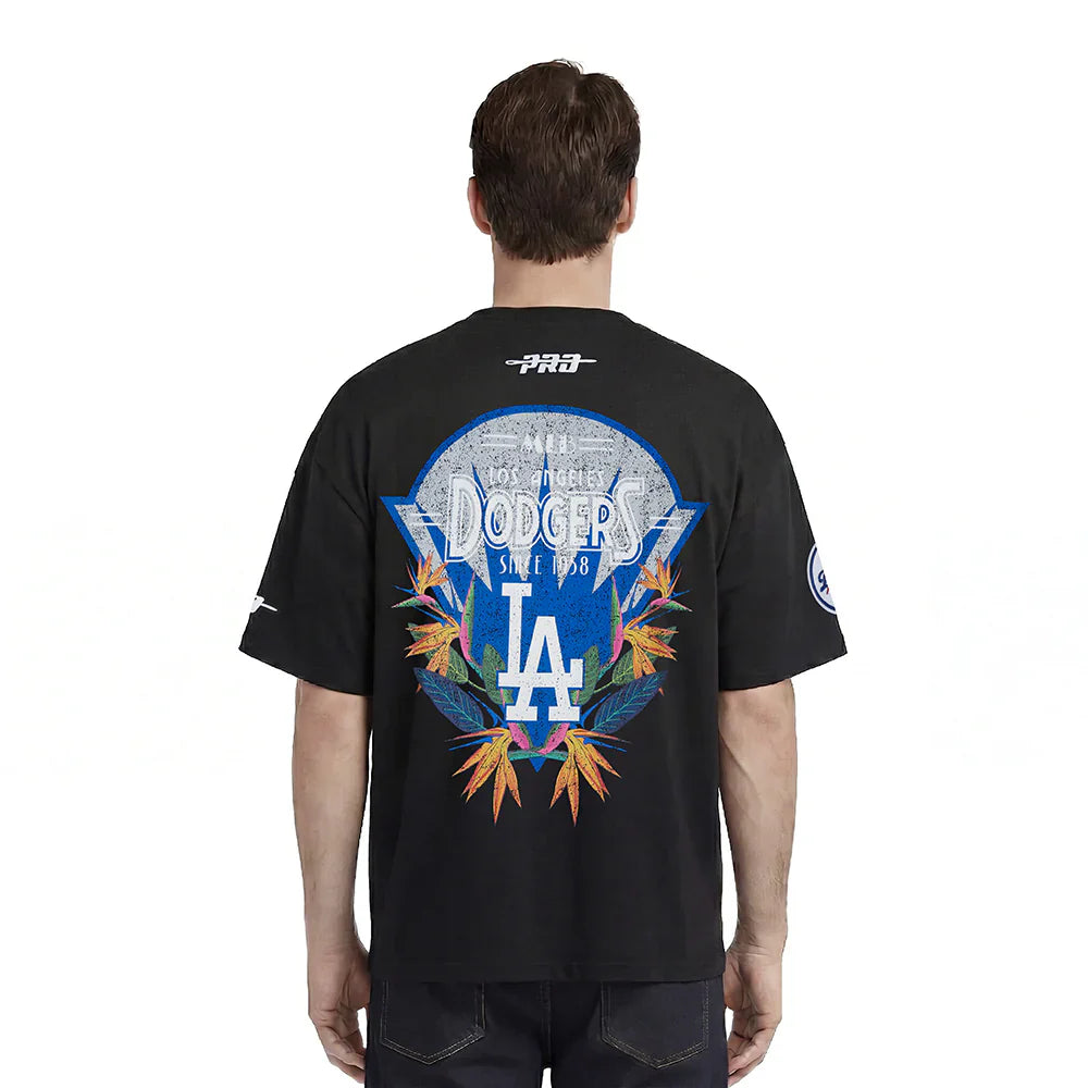 Pro Standard Los Angeles Dodgers Paradise Tee - Black by Denim Exchange