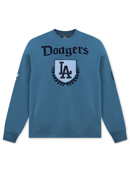 Pro Standard LA Dodgers Country Club Crewneck - Steel Blue by Denim Exchange