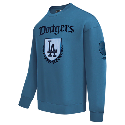 Pro Standard LA Dodgers Country Club Crewneck - Steel Blue by Denim Exchange