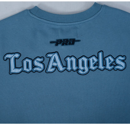 Pro Standard LA Dodgers Country Club Crewneck - Steel Blue by Denim Exchange