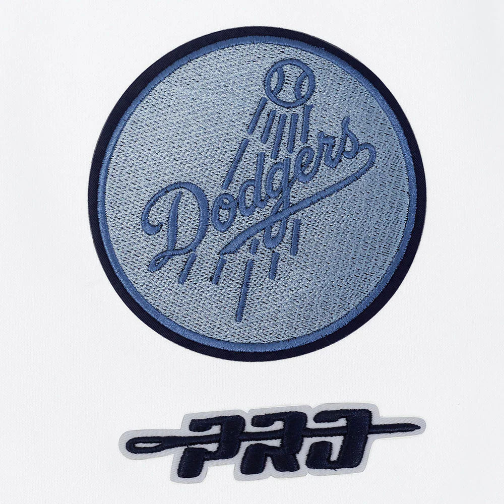 Pro Standard LA Dodgers Country Club Crewneck - White by Denim Exchange