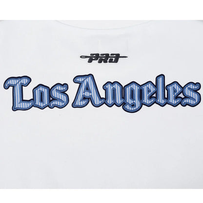 Pro Standard LA Dodgers Country Club Crewneck - White by Denim Exchange