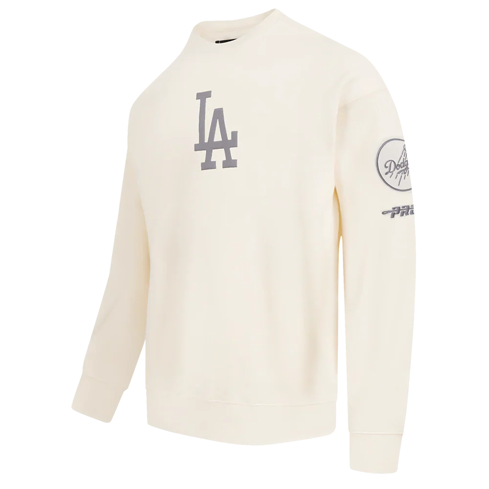Pro Standard La Dodgers Street Team Long Sleeve - Eggshell by Denim Exchange