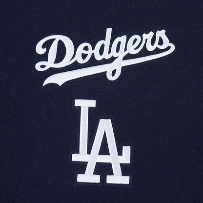 Pro Standard LA Dodgers Wingspan Drop Shoulder Crewneck - Midnight Navy by Denim Exchange