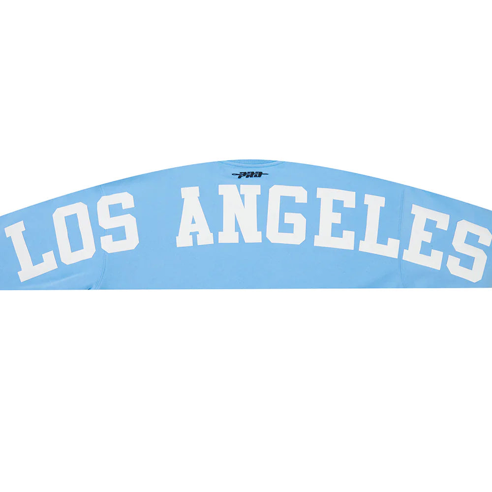 Pro Standard LA Dodgers Wingspan Drop Shoulder Crewneck - University Blue by Denim Exchange