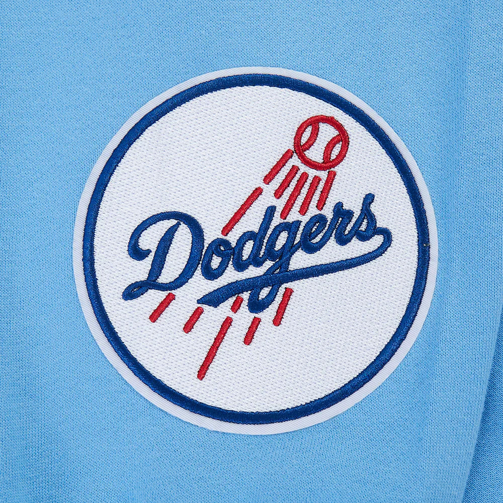 Pro Standard LA Dodgers Wingspan Drop Shoulder Crewneck - University Blue by Denim Exchange