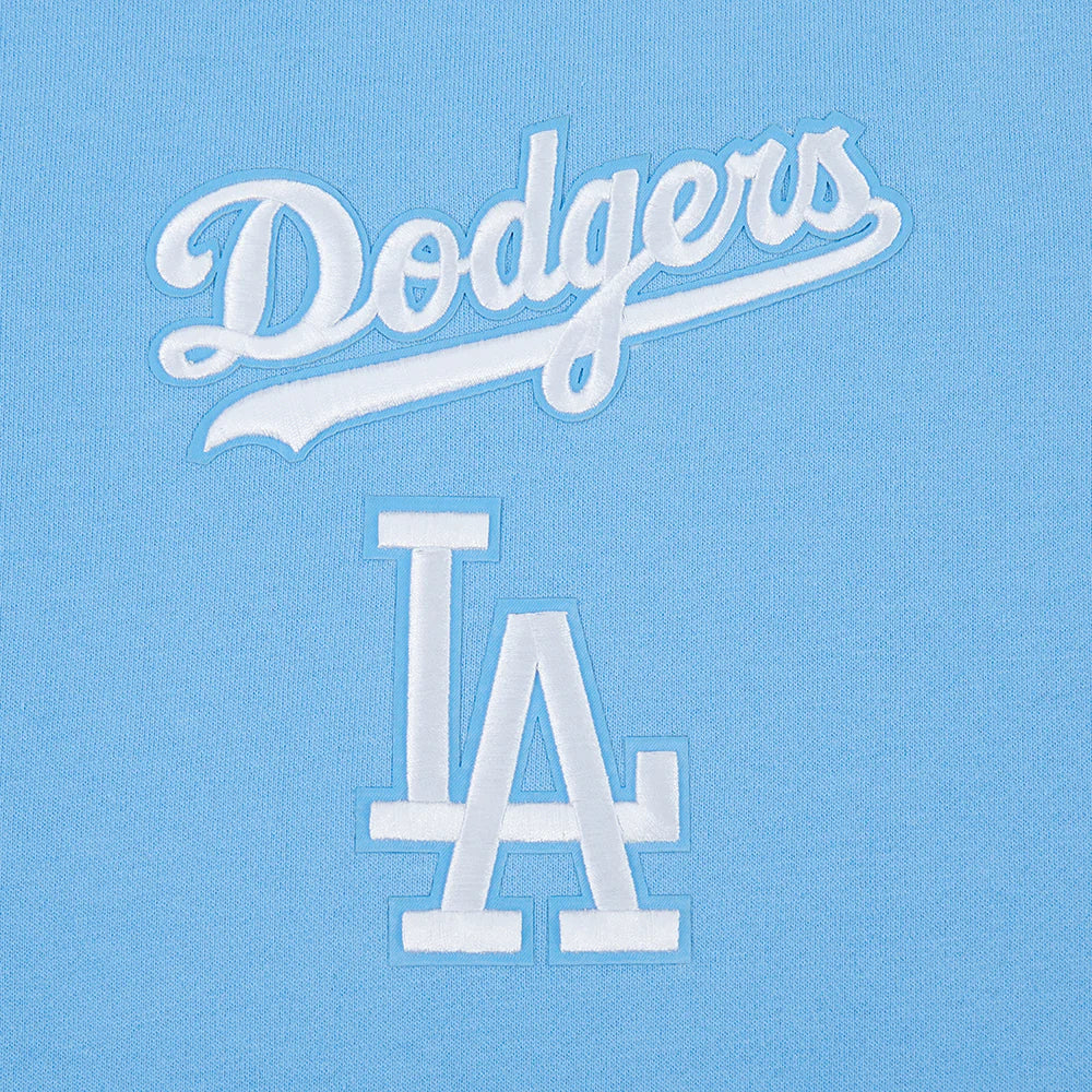 Pro Standard LA Dodgers Wingspan Drop Shoulder Crewneck - University Blue by Denim Exchange