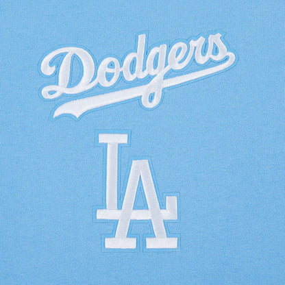 Pro Standard LA Dodgers Wingspan Drop Shoulder Crewneck - University Blue by Denim Exchange