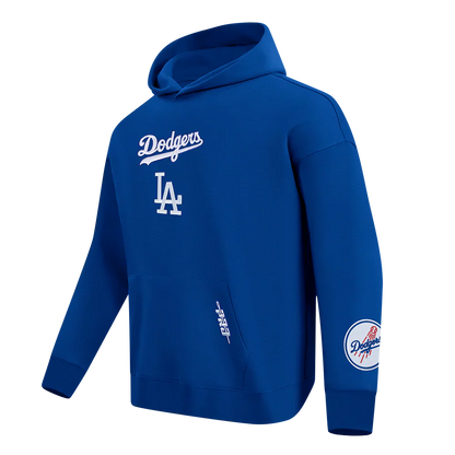 Pro Standard La Dodgers Wingspan Drop Shoulder Hoodie - Dark Blue by Denim Exchange