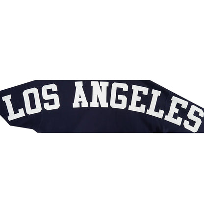 Pro Standard La Dodgers Wingspan Drop Shoulder Hoodie - Midnight Navy by Denim Exchange
