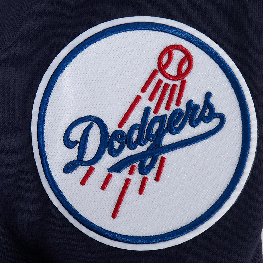 Pro Standard La Dodgers Wingspan Drop Shoulder Hoodie - Midnight Navy by Denim Exchange