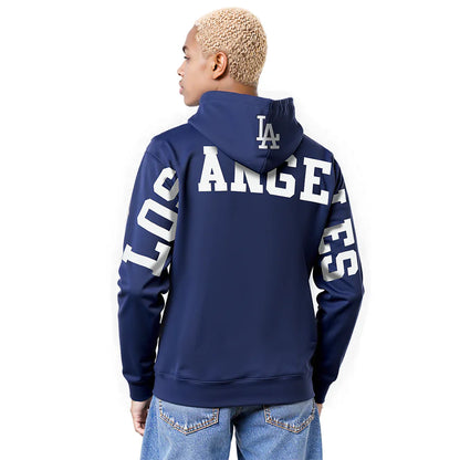 Pro Standard La Dodgers Wingspan Drop Shoulder Hoodie - Midnight Navy by Denim Exchange