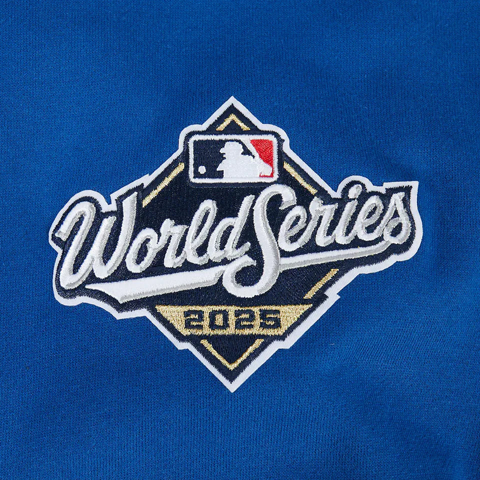 Pro Standard LA Dodgers World Series Fleece Hoodie - Royal Blue by Denim Exchange