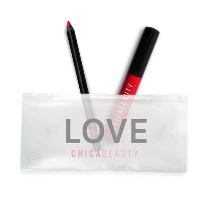 LOVE/AMOR SET (Lipstick + Lip Liner) by Chica Beauty