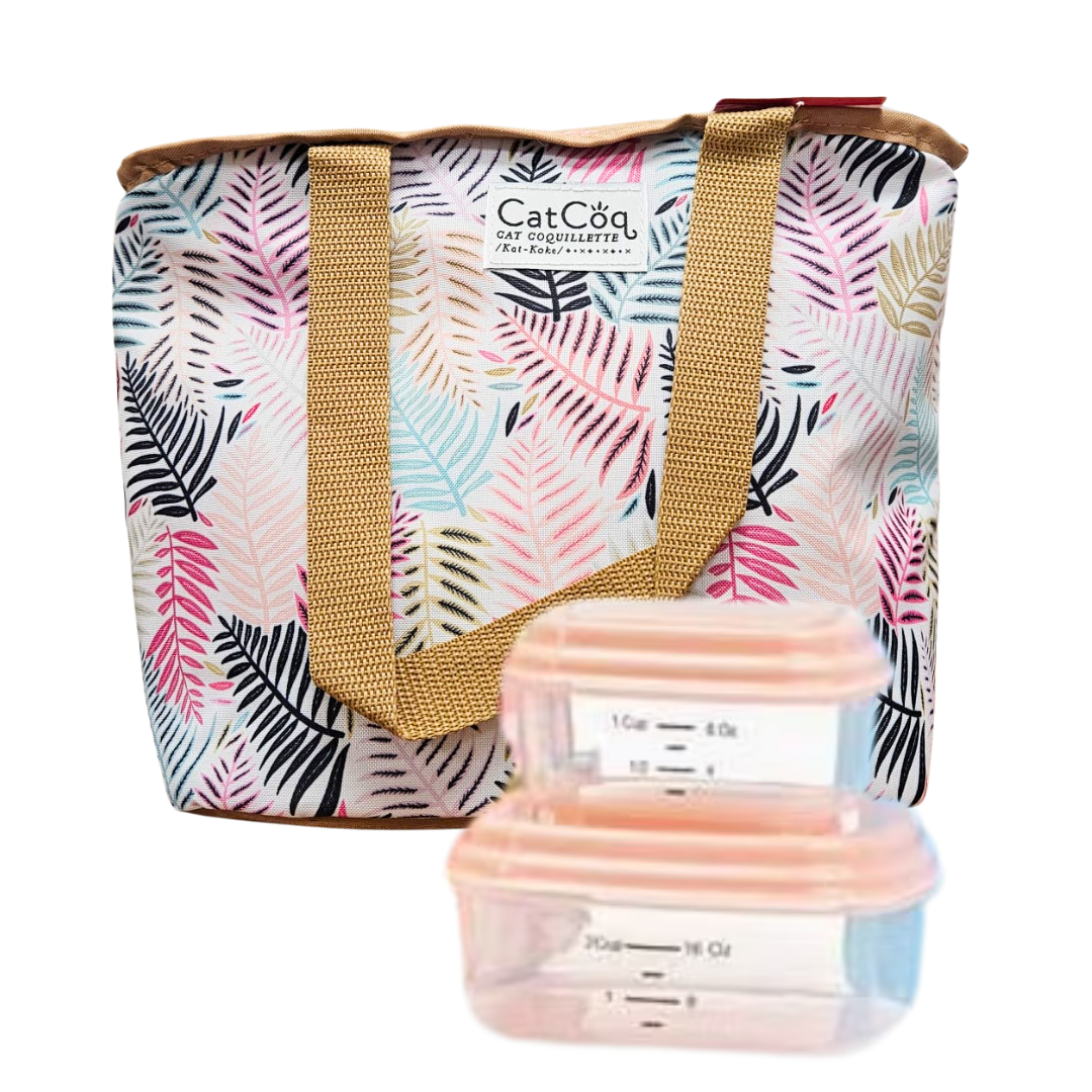 Lunch Tote Cat Coq (incluye 2 envases) by Farmacias Savia