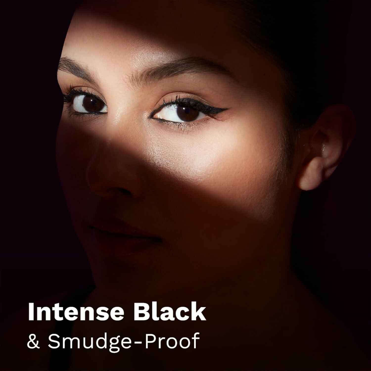 Pilgrim Metallic Eyeliner Black Scandal, Long Lasting &amp; Smudge Proof Enriched With Argan Oil