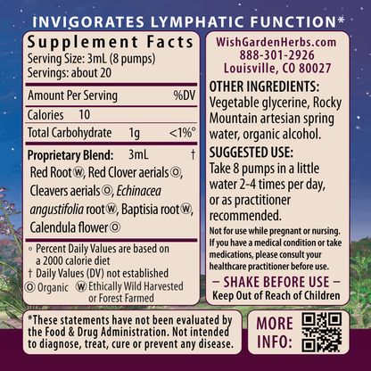 Lymph Mover Immune Strength by WishGarden Herbs