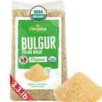 L’Oro Del Sud, Organic Bulgur Wheat, USDA Certified, 3.3 lb (1.5 kg)