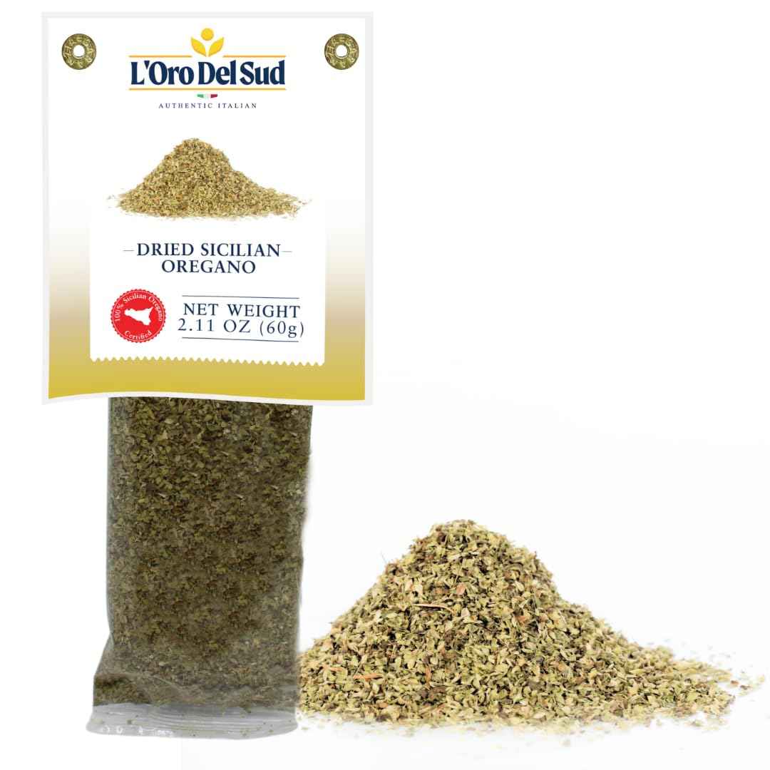 L’Oro Del Sud, Ground Sicilian Oregano, 2.11 oz (60 g)