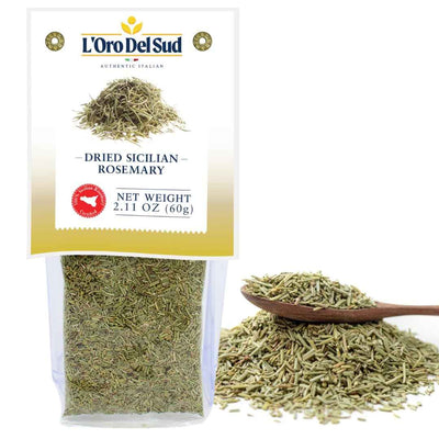 L’Oro Del Sud, Sicilian Rosemary Leaves, 2.11 oz (60 g)