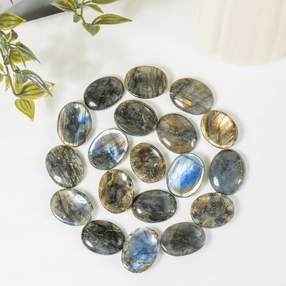 Labradorite Pocket Stones (Synchronicity and Protection)  DestGlow