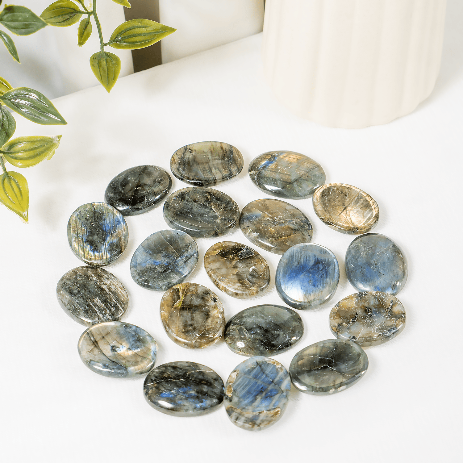 Labradorite Pocket Stones (Synchronicity and Protection)  DestGlow