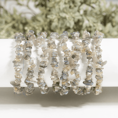 Labradorite Chip Bracelet (Expanded Awareness and Transformation )  DestGlow