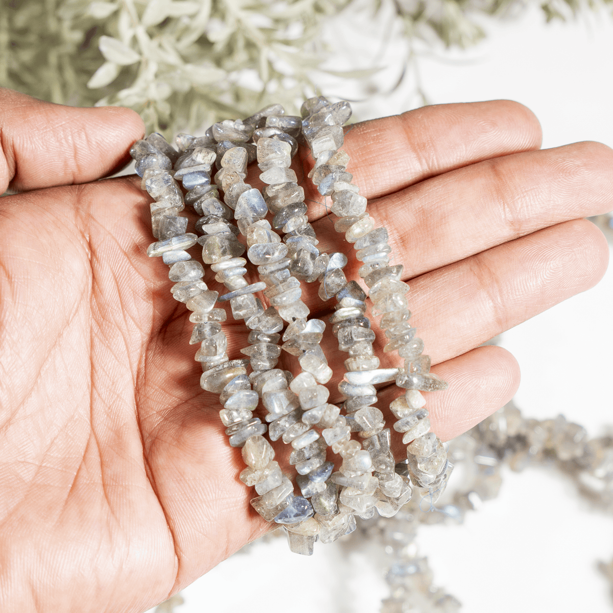 Labradorite Chip Bracelet (Expanded Awareness and Transformation )  DestGlow
