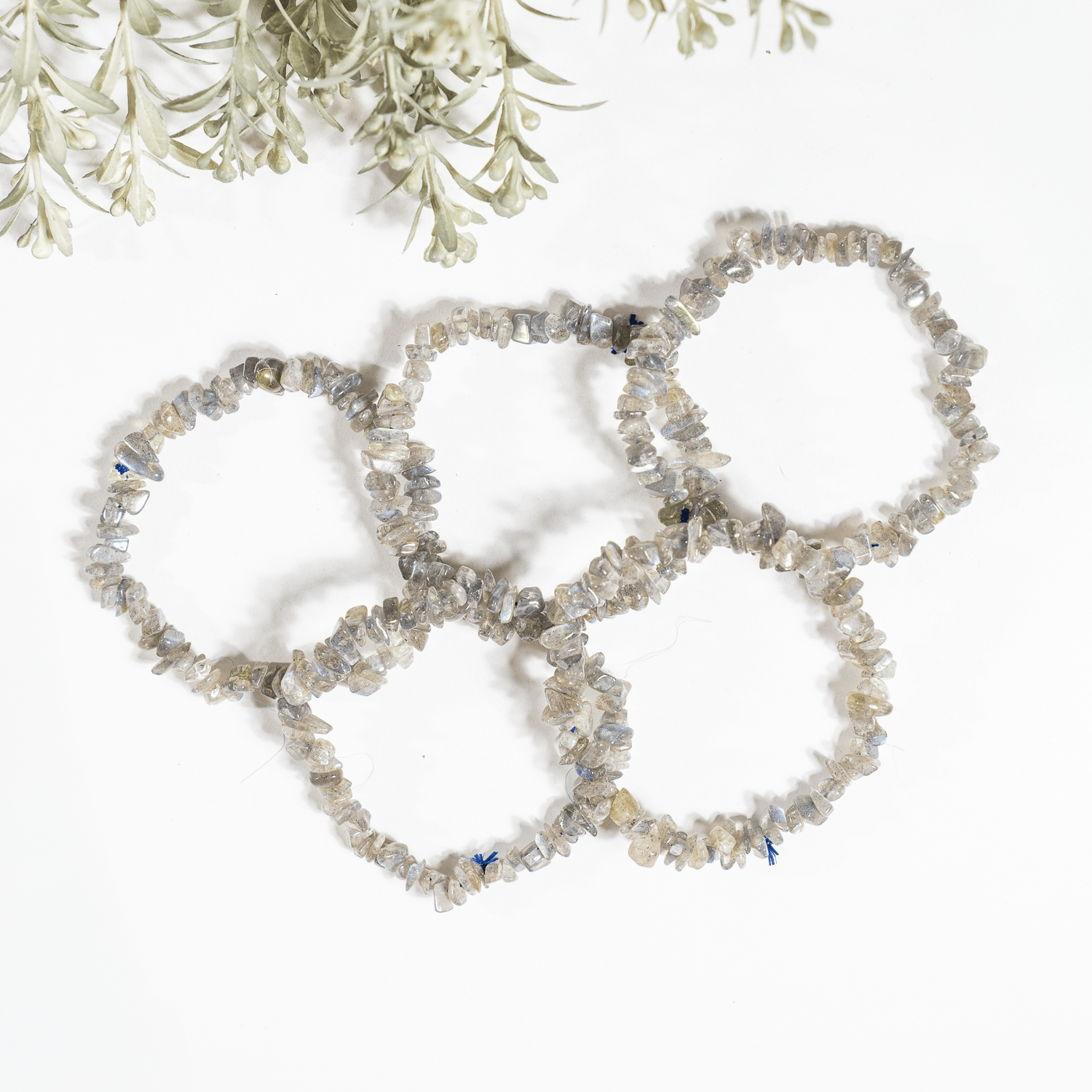Labradorite Chip Bracelet (Expanded Awareness and Transformation )  DestGlow