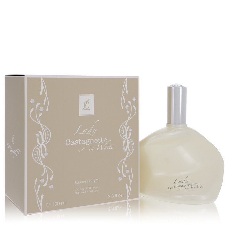 Lady Castagnette In White by Lulu Castagnette Eau De Parfum Spray 3.3 oz for Women 