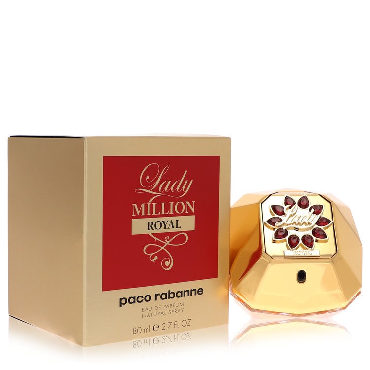 Lady Million Royal by Paco Rabanne Eau De Parfum Spray 2.7 oz for Women 