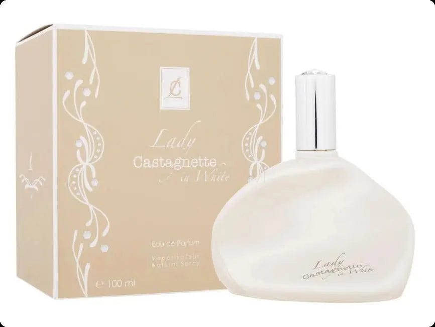 Lady Castagnette In White For Women 3.4 oz EDP Spray by perfumesandrea