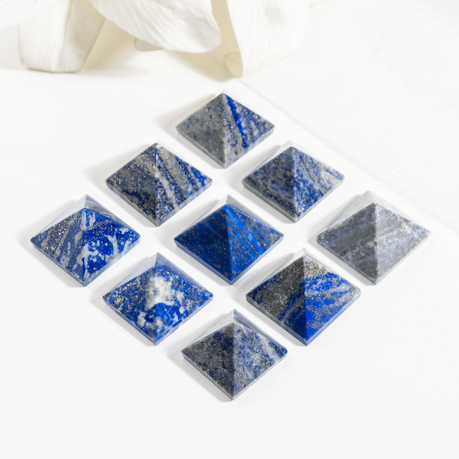Lapis Lazuli Pyramids (Stimulate Psychic Abilities and Inner Vision)  DestGlow