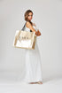 Lara Gold Tote Bag by Lara New York