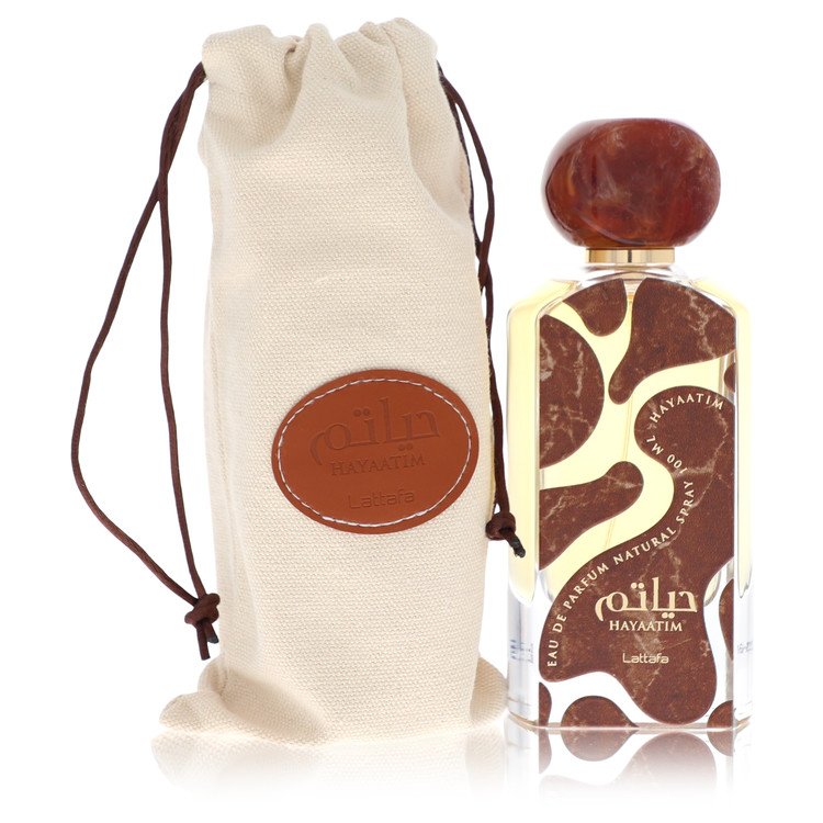 Lattafa Hayaatim by Lattafa Eau De Parfum Spray (Unisex) 3.4 oz for Men 