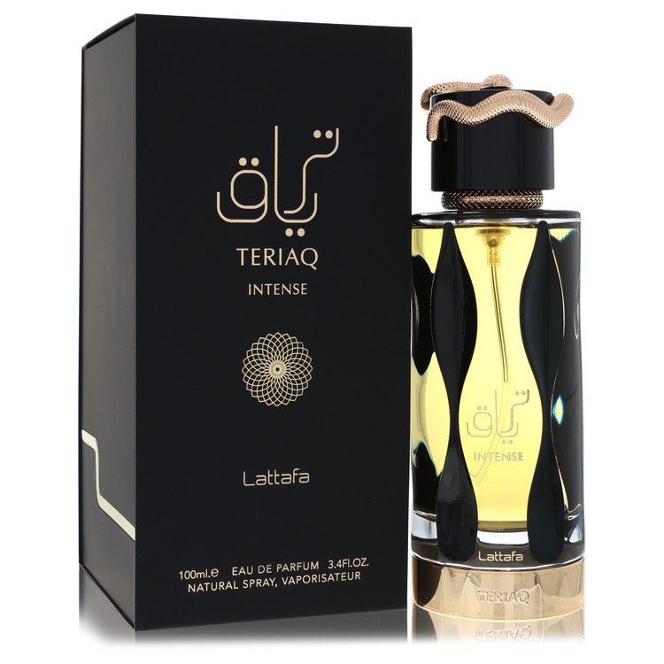 Lattafa Teriaq Intense by Lattafa Eau De Parfum Spray (Unisex) 3.4 oz for Men 