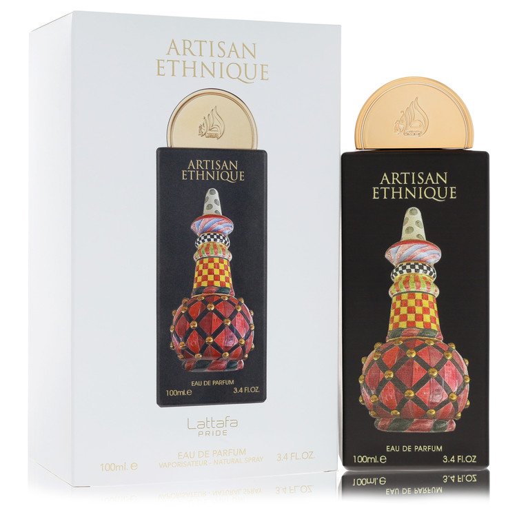 Lattafa Pride Artisan Ethnique by Lattafa Eau De Parfum Spray (Unisex) 3.4 oz for Men 