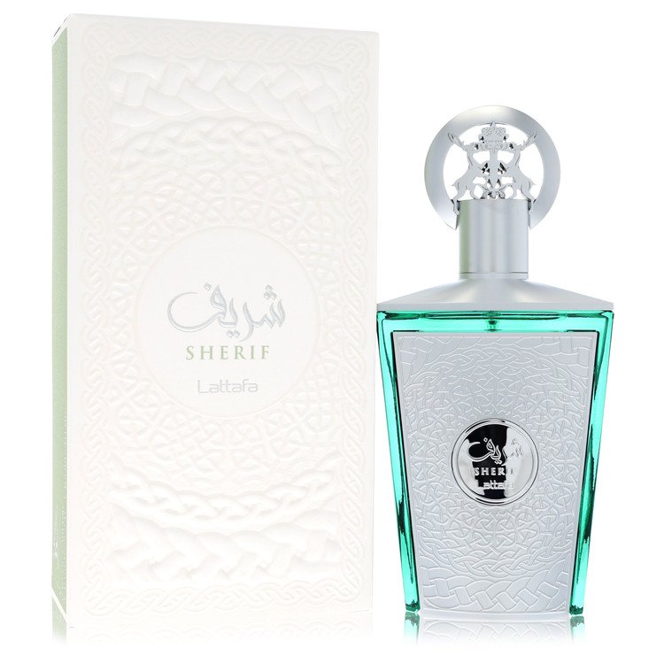 Lattafa Sherif by Lattafa Eau De Parfum Spray (Unisex) 3.4 oz for Men 