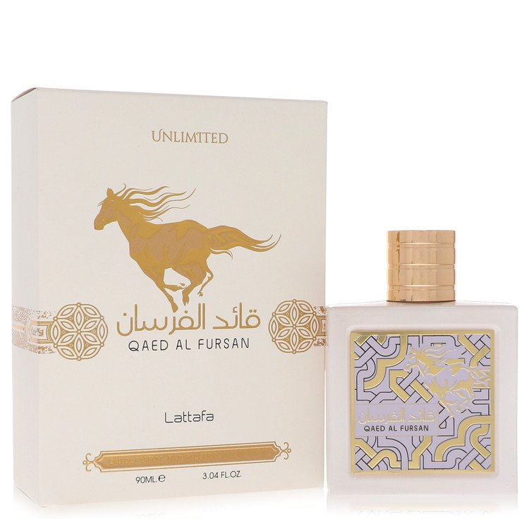 Lattafa Qaed Al Fursan Unlimited by Lattafa Eau De Parfum Spray (Unisex) 3.04 oz for Men 