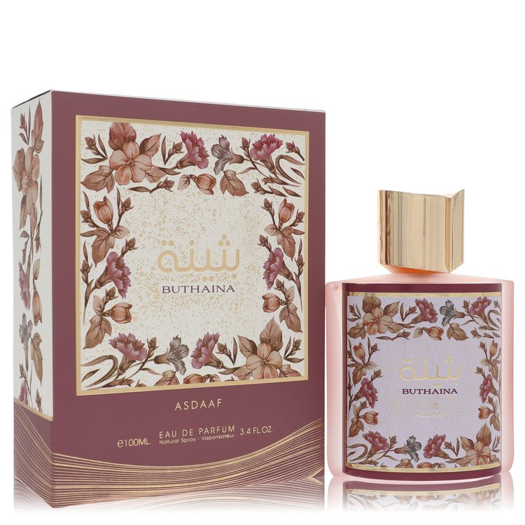 Lattafa Asdaaf Buthaina by Lattafa Eau De Parfum Spray (Unisex) 3.4 oz for Men 