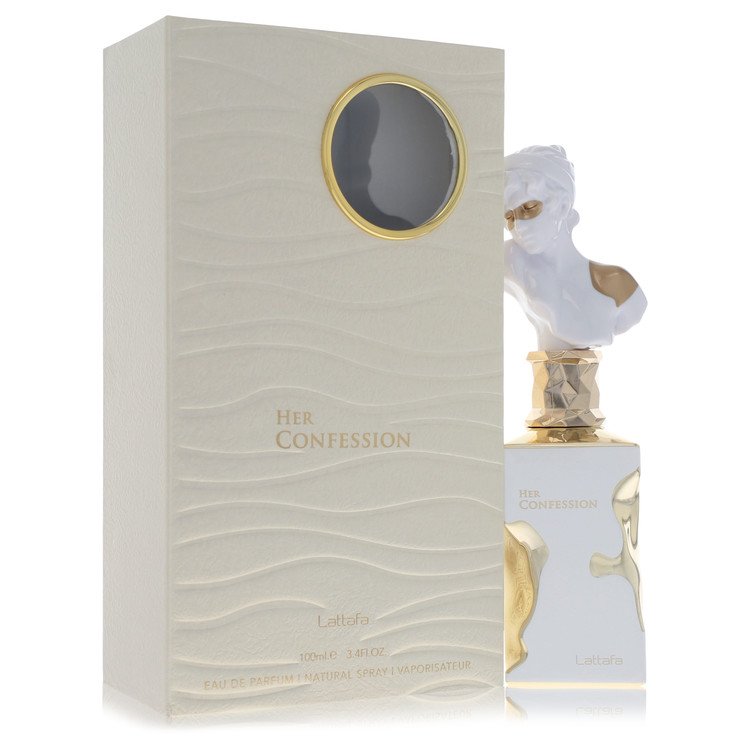 Lattafa Her Confession by Lattafa Eau De Parfum Spray 3.4 oz for Women 