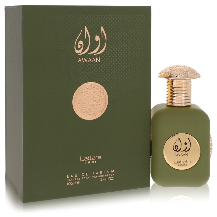 Lattafa Pride Awaan by Lattafa Eau De Parfum Spray (Unisex) 3.4 oz for Men 