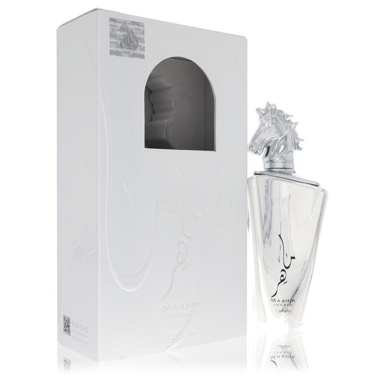 Lattafa Maahir Legacy by Lattafa Eau De Parfum Spray 3.4 oz for Men 