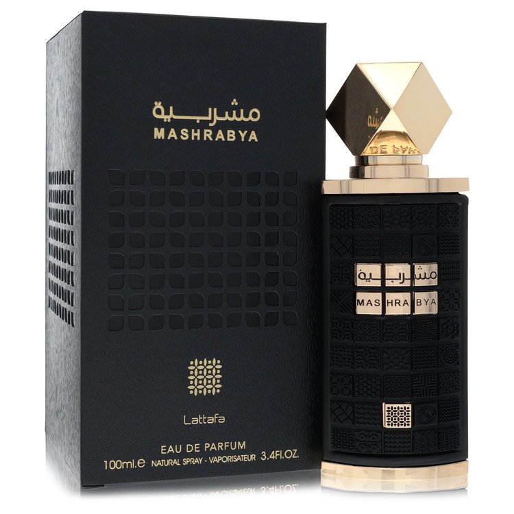 Lattafa Mashrabya by Lattafa Eau De Parfum Spray (Unisex) 3.4 oz for Women 