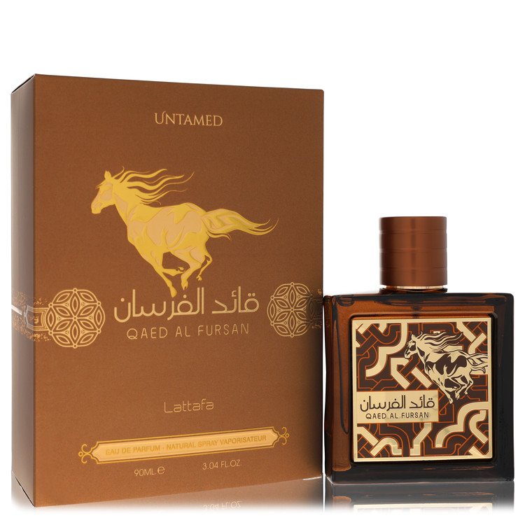 Lattafa Qaed Al Fursan Untamed by Lattafa Eau De Parfum Spray (Unisex) 3.04 oz for Men 