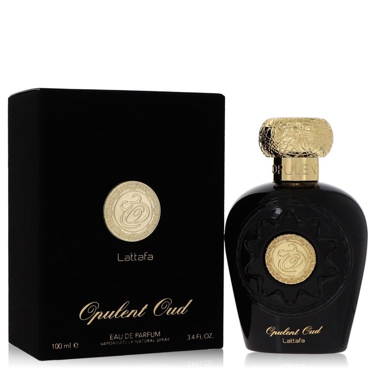 Lattafa Opulent Oud by Lattafa Eau De Parfum Spray (Unisex) 3.4 oz for Men 