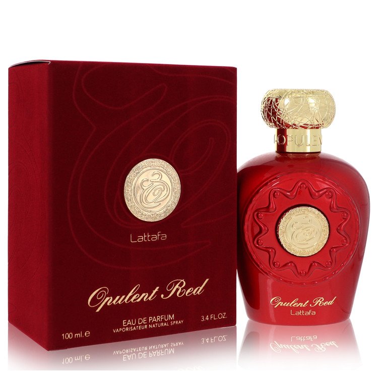 Lattafa Opulent Red by Lattafa Eau De Parfum Spray 3.4 oz for Women 