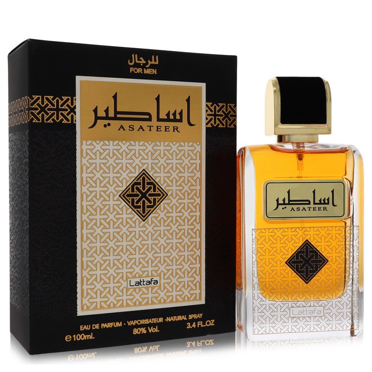 Lattafa Asateer by Lattafa Eau De Parfum Spray 3.4 oz for Men 