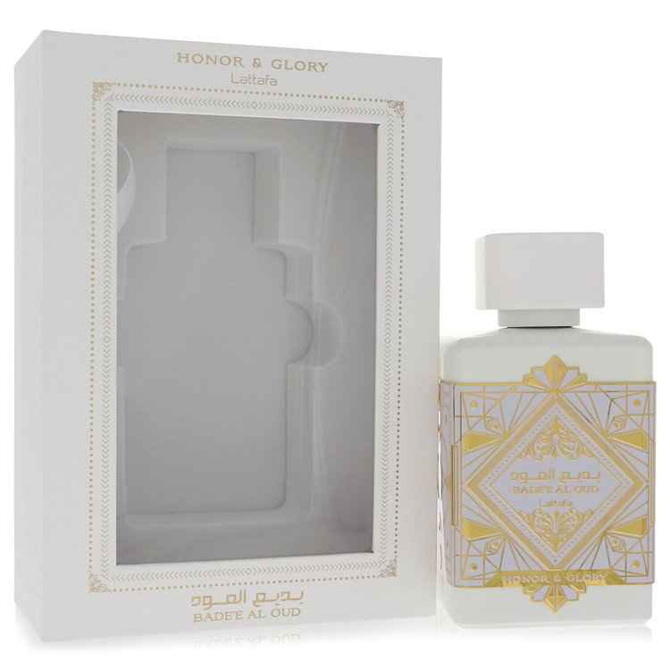 Lattafa Badee Al Oud Honor &amp; Glory by Lattafa Eau De Parfum Spray (Unisex) 3.4 oz for Men
