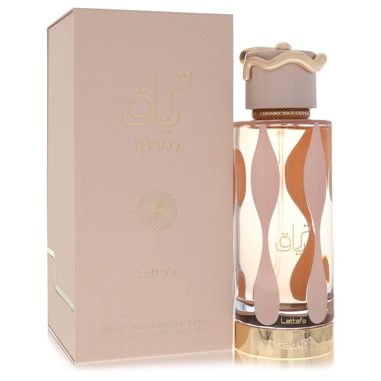 Lattafa Teriaq by Lattafa Eau De Parfum Spray (Unisex) 3.4 oz for Women 